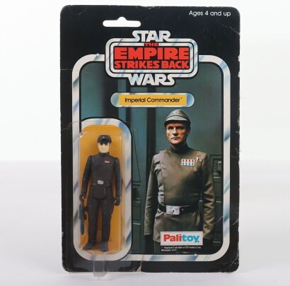 Vintage Star Wars The Empire Strikes Back Imperial Commander Palitoy moc carded action figure.