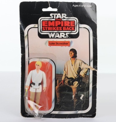 Vintage Star Wars The Empire Strikes Back Luke Skywalker Farmboy Palitoy moc carded action figure.
