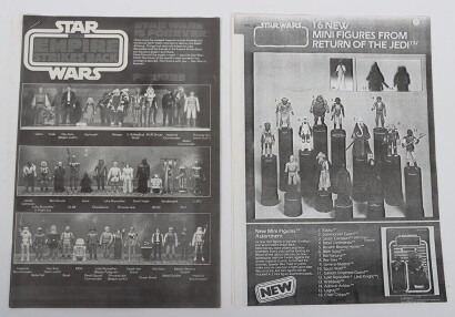Two Very Scarce Vintage Star Wars Original Catalogues. For the Empire Strikes Back and Return of the Jedi.