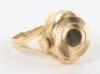 An unusual 18ct gold Emka ring watch - 2