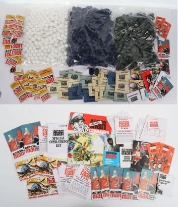 Large Collection of 40th Anniversary Action Man accessories.