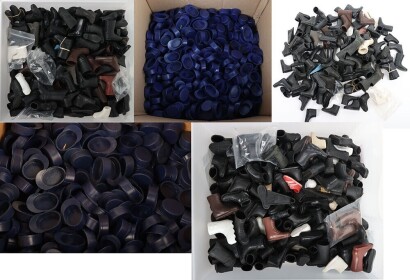 Large Quantity of Vintage Action Man Boots and Hats.