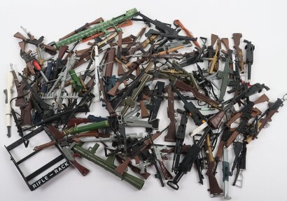 Vintage Action Man Palitoy A Quantity of Small Arms /medium/Heavy machine Guns,