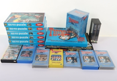 Six Thunderbirds 100 pieces Puzzles