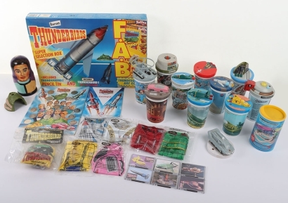 A Quantity of Gerry Anderson Thunderbirds Captain Scarlet Promotional items