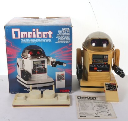 Vintage 1980s Tomy Omnibot Boxed.