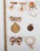 A selection of unmarked gold jewellery - 5