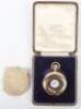 An 18ct gold half hunter pocket watch, Paul Ditisheim