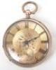 A ladies 18ct gold pocket watch, 34.18g, with a ladies 9ct gold pocket watch, 43.15g, with two 9ct gold chains 43.34g - 4