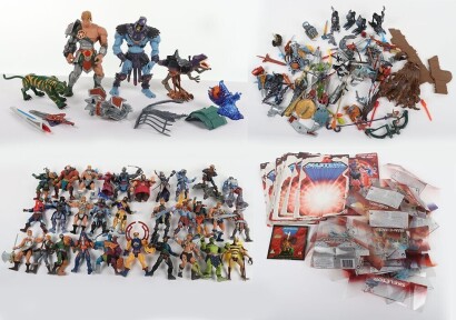 Quantity of Masters of the Universe 200X loose action figures.