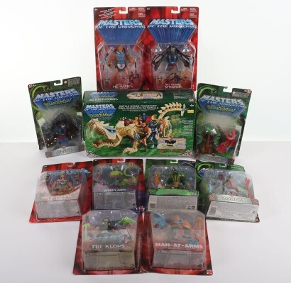 Eleven Masters of the Universe 200X Toys Action Figures Mattel.