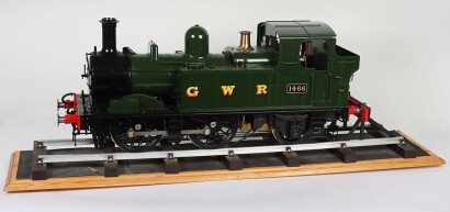 A 5in gauge Live Steam GWR 0-4-2 side tank engine No.1466,