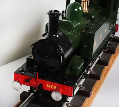 A 5in gauge Live Steam GWR 0-4-2 side tank engine No.1466, - 2