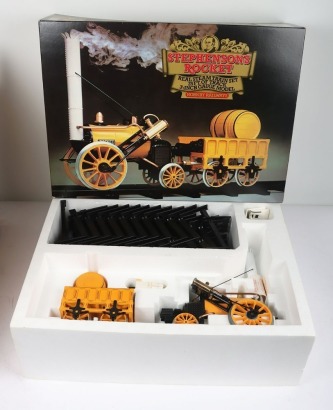 Hornby boxed 3 1/2in gauge Stephensons Rocket,