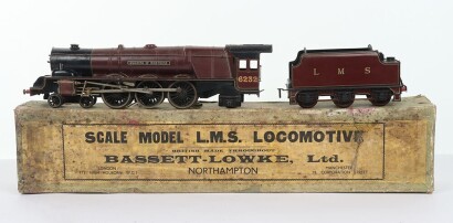 Bassett-Lowke 3-rail electric 0 gauge LMS 4-6-2 &lsquo;Duchess of Montrose&rsquo; locomotive and tender,