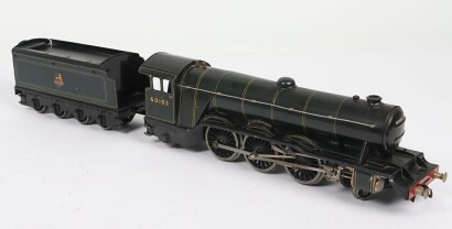 Bassett-Lowke 3-rail electric 0 gauge LNER 4-6-2 &lsquo;Flying Scotsman&rsquo; locomotive and tender,