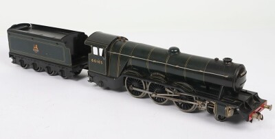 Bassett-Lowke 3-rail electric 0 gauge LNER 4-6-2 &lsquo;Flying Scotsman&rsquo; locomotive and tender,