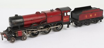 Bassett-Lowke 3-rail electric 0 gauge LMS 4-6-0 &lsquo;Royal Scot&rsquo; locomotive and tender, - 2