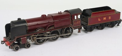 Bassett-Lowke 3-rail electric 0 gauge LMS 4-6-0 Royal Scot class locomotive and tender &lsquo;The Royal Artileryman&rsquo;, - 2