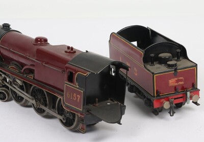 Bassett-Lowke 3-rail electric 0 gauge LMS 4-6-0 Royal Scot class locomotive and tender &lsquo;The Royal Artileryman&rsquo;, - 3
