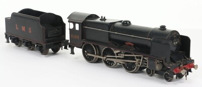 Bassett-Lowke 3-rail electric 0 gauge LMS 4-6-0 &lsquo;Royal Scot&rsquo; locomotive and tender, - 2