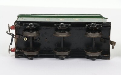 Possibly Bing for Bassett-Lowke 3-rail electric 0 gauge Castle class 4-6-0 &lsquo;Tregenna Castle&rsquo; locomotive and tender, - 3