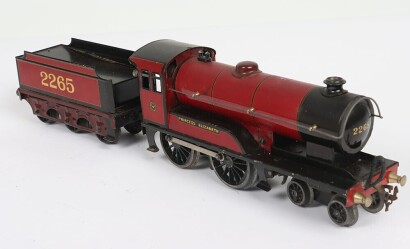 Bassett-Lowke 3-rail electric 0 gauge LNER 4-4-0 locomotive and tender &lsquo;Princess Elizabeth&rsquo;,