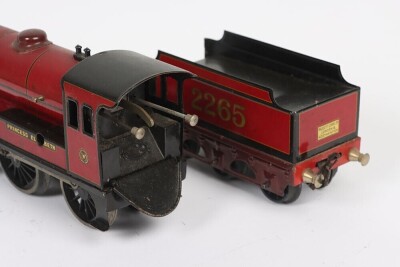 Bassett-Lowke 3-rail electric 0 gauge LNER 4-4-0 locomotive and tender &lsquo;Princess Elizabeth&rsquo;, - 3