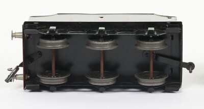 Bassett-Lowke 3-rail electric 0 gauge LMS Compound 4-4-0 locomotive and tender, - 3