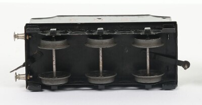 Bassett-Lowke 3-rail electric 0 gauge LMS Compound 4-4-0 locomotive and tender, - 3