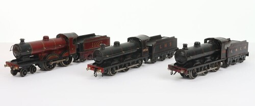 Three Bassett-Lowke 3-rail electric 0 gauge locomotives,