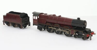Bassett-Lowke clockwork 0 gauge LMS 4-6-2 &lsquo;Princess Elizabeth&rsquo; locomotive and tender, - 2