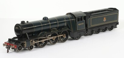 Bassett-Lowke clockwork 0 gauge LNER 4-6-2 &lsquo;Flying Scotsman&rsquo; locomotive and tender,