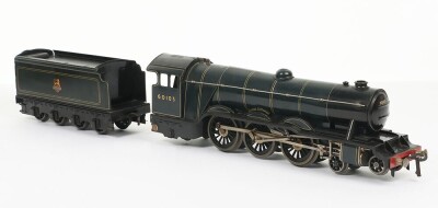 Bassett-Lowke clockwork 0 gauge LNER 4-6-2 &lsquo;Flying Scotsman&rsquo; locomotive and tender, - 2