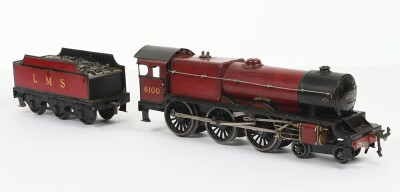 Bassett-Lowke clockwork 0 gauge LMS 4-6-0 &lsquo;Royal Scot&rsquo; locomotive and tender, - 2