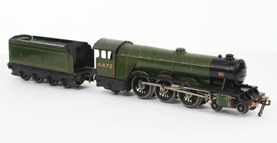 Bassett-Lowke clockwork 0 gauge LNER 4-6-2 &lsquo;Flying Scotsman&rsquo; locomotive and tender, - 2
