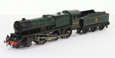 Bassett-Lowke clockwork 0 gauge BR 4-6-0 &lsquo;Royal Scot&rsquo; locomotive and tender,