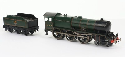 Bassett-Lowke clockwork 0 gauge BR 4-6-0 &lsquo;Royal Scot&rsquo; locomotive and tender, - 2
