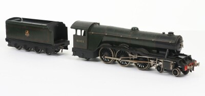 Bassett-Lowke clockwork 0 gauge LNER 4-6-2 &lsquo;Flying Scotsman&rsquo; locomotive and tender, - 2