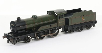 Bassett-Lowke clockwork 0 gauge BR 4-4-0 &lsquo;Prince Charles&rsquo; locomotive and tender