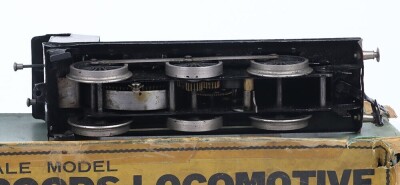 Bassett-Lowke clockwork 0 gauge LMS Standard Goods 0-6-0 locomotive and tender, - 4
