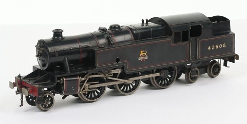 Bassett-Lowke clockwork 0 gauge BR Stanier 4P 2-6-4 tank locomotive,
