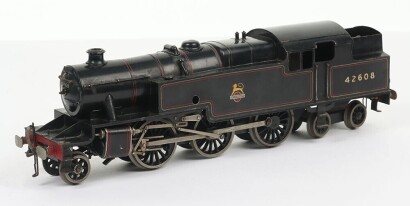Bassett-Lowke clockwork 0 gauge BR Stanier 4P 2-6-4 tank locomotive,