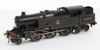 Bassett-Lowke clockwork 0 gauge BR Stanier 4P 2-6-4 tank locomotive,