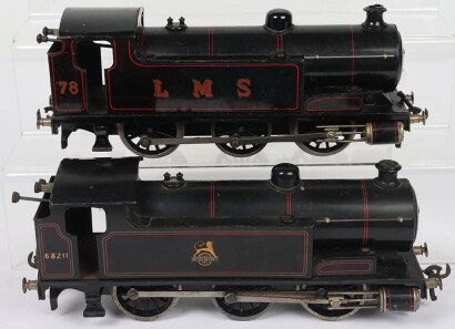 Two Bassett-Lowke clockwork 0 gauge Standard 0-6-0 tank locomotives,