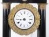 A late 19th/early 20th century German four pillar mantle clock by F.M.S (Friedrich Mauthe Schwenningen) - 3