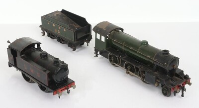 Two Bassett-Lowke 0 gauge clockwork locomotives, - 2