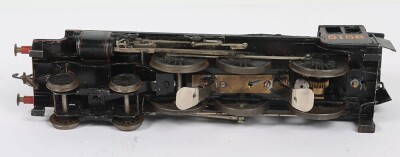 Scratch built 0 gauge electric Stanier class LMS 4-6-0 &lsquo;Glasgow Yeomanry&rsquo; locomotive and tender, - 4