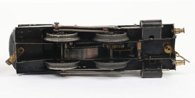 Bing for Bassett-Lowke 0 guage clockwork 0-4-0 locomotive and tender, - 4