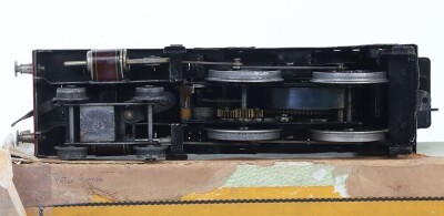 Bassett-Lowke clockwork 0 gauge LMS 4-4-0 Standard Compound locomotive and tender, - 3